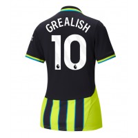 Dres Manchester City Jack Grealish #10 Preč pre Ženy 2024-25 Krátky Rukáv